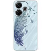 Прозрачный чехол BoxFace Xiaomi Redmi 13 Feather