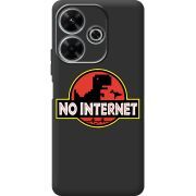 Черный чехол BoxFace Xiaomi Redmi 13 No Internet