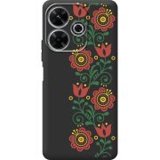 Черный чехол BoxFace Xiaomi Redmi 13 Ethno
