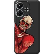 Черный чехол BoxFace Xiaomi Redmi 13 Титан