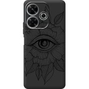 Черный чехол BoxFace Xiaomi Redmi 13 Eye