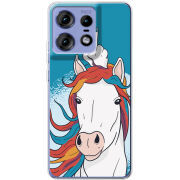 Чехол BoxFace Motorola Edge 50 Pro Fuck Unicorn