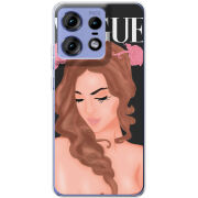 Чехол BoxFace Motorola Edge 50 Pro Fashion Girl