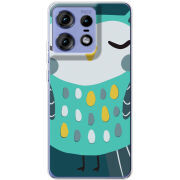 Чехол BoxFace Motorola Edge 50 Pro Green Owl