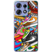 Чехол BoxFace Motorola Edge 50 Pro Sneakers