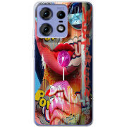 Чехол BoxFace Motorola Edge 50 Pro Colorful Girl