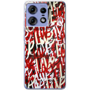 Чехол BoxFace Motorola Edge 50 Pro Love Graffiti