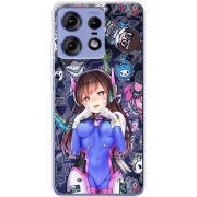 Чехол BoxFace Motorola Edge 50 Pro Overwatch D.VA