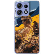 Чехол BoxFace Motorola Edge 50 Pro Воїни ЗСУ
