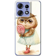 Чехол BoxFace Motorola Edge 50 Pro Совушка
