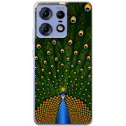 Чехол BoxFace Motorola Edge 50 Pro Peacocks Tail