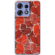 Чехол BoxFace Motorola Edge 50 Pro Heart Strings
