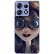 Чехол BoxFace Motorola Edge 50 Pro Blue Eyes