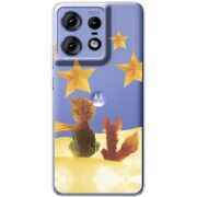 Прозрачный чехол BoxFace Motorola Edge 50 Pro Little Prince