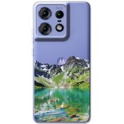 Прозрачный чехол BoxFace Motorola Edge 50 Pro Green Mountain