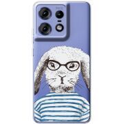 Прозрачный чехол BoxFace Motorola Edge 50 Pro MR. Rabbit