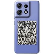 Прозрачный чехол BoxFace Motorola Edge 50 Pro Amor Amor