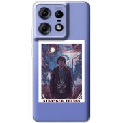 Прозрачный чехол BoxFace Motorola Edge 50 Pro Stranger Things