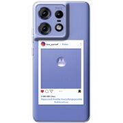 Прозрачный чехол BoxFace Motorola Edge 50 Pro Insta