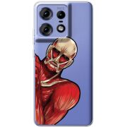Прозрачный чехол BoxFace Motorola Edge 50 Pro Титан