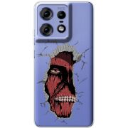 Прозрачный чехол BoxFace Motorola Edge 50 Pro Нападение Титана