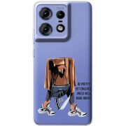 Прозрачный чехол BoxFace Motorola Edge 50 Pro Motivation