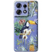 Прозрачный чехол BoxFace Motorola Edge 50 Pro Tucan