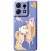 Прозрачный чехол BoxFace Motorola Edge 50 Pro Uni Blonde