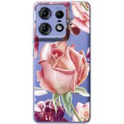 Прозрачный чехол BoxFace Motorola Edge 50 Pro Rose