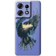 Прозрачный чехол BoxFace Motorola Edge 50 Pro Eagle