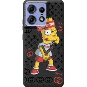 Черный чехол BoxFace Motorola Edge 50 Pro Yellow Fun