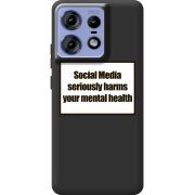 Черный чехол BoxFace Motorola Edge 50 Pro 