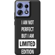 Черный чехол BoxFace Motorola Edge 50 Pro Limited Edition