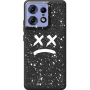 Черный чехол BoxFace Motorola Edge 50 Pro Sad Way