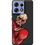 Черный чехол BoxFace Motorola Edge 50 Pro Титан