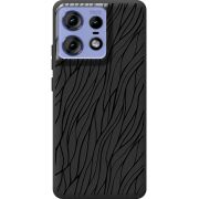 Черный чехол BoxFace Motorola Edge 50 Pro 