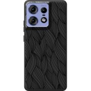 Черный чехол BoxFace Motorola Edge 50 Pro 