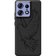 Черный чехол BoxFace Motorola Edge 50 Pro Dove