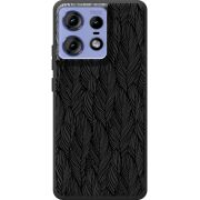 Черный чехол BoxFace Motorola Edge 50 Pro 