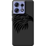 Черный чехол BoxFace Motorola Edge 50 Pro Eagle