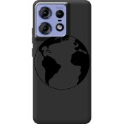 Черный чехол BoxFace Motorola Edge 50 Pro Earth
