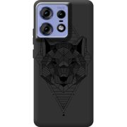 Черный чехол BoxFace Motorola Edge 50 Pro 