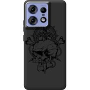 Черный чехол BoxFace Motorola Edge 50 Pro 