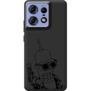 Черный чехол BoxFace Motorola Edge 50 Pro 