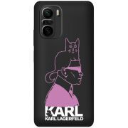 Черный чехол BoxFace Xiaomi Poco F3 Pink Karl