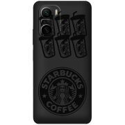 Черный чехол BoxFace Xiaomi Poco F3 Black Coffee
