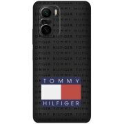 Черный чехол BoxFace Xiaomi Poco F3 Tommy Print