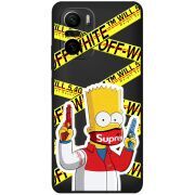 Черный чехол BoxFace Xiaomi Poco F3 White Bart