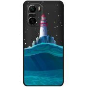 Черный чехол BoxFace Xiaomi Poco F3 Lighthouse