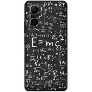 Черный чехол BoxFace Xiaomi Poco F3 E=mc2